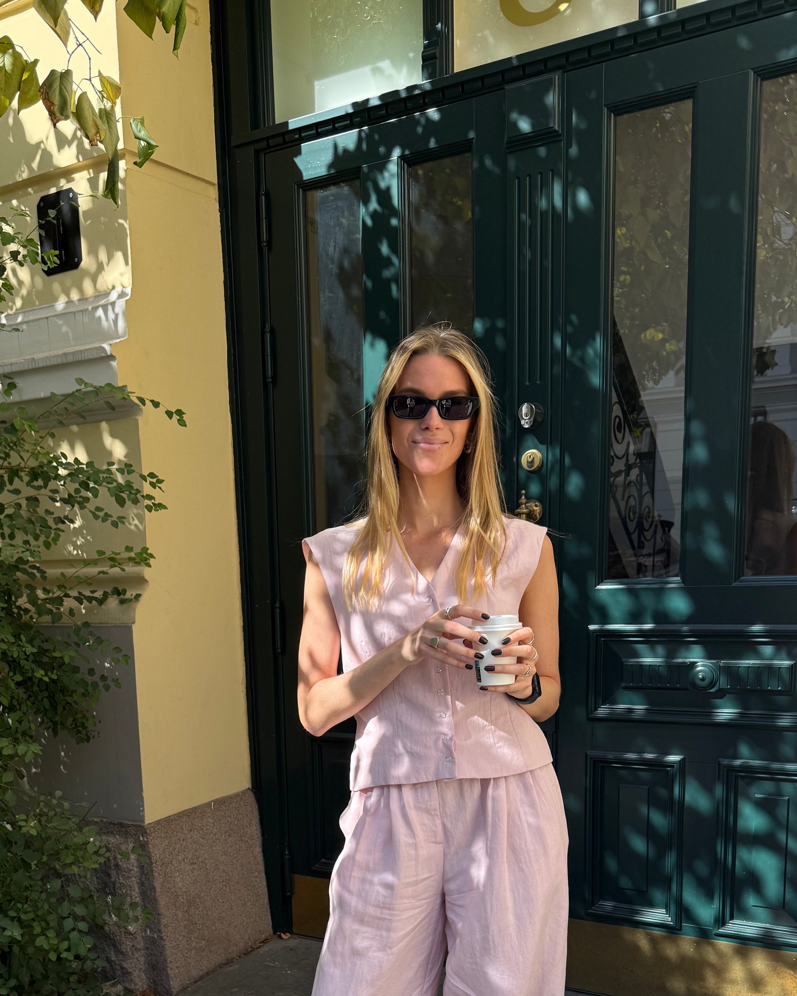 OBJMOLLY Tailored Waistcoat - Pale Lilac